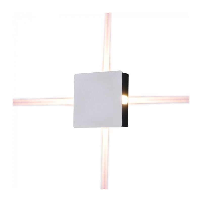 foto del prodotto lampada led da muro quadrato 4w 110lm w colore bianco bianco naturale ip65 v tac