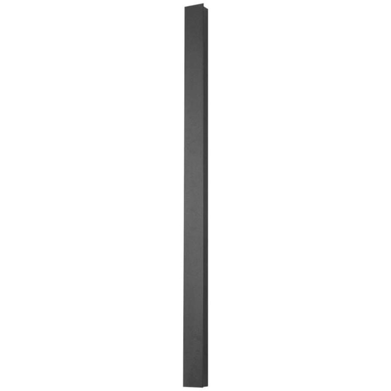 foto del prodotto lampada led da muro rettangolare 10w 5106050mm colore nero bianco naturale ip54 v tac