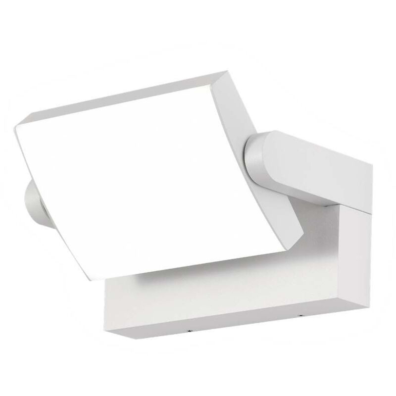 foto del prodotto lampada led da muro rettangolare 17w 120lm w colore bianco ruotabile bianco caldo ip65 v tac