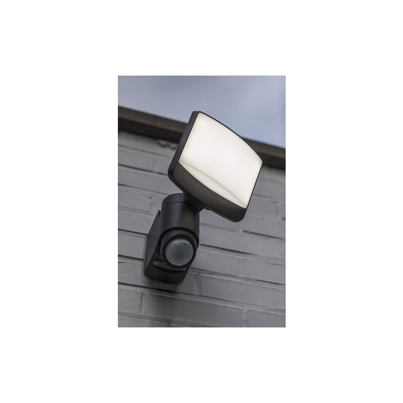 foto del prodotto lampada led da parete per esterni sunshine con testa girevole, 17 w, led, 1200 lumen, 5000 kelvin