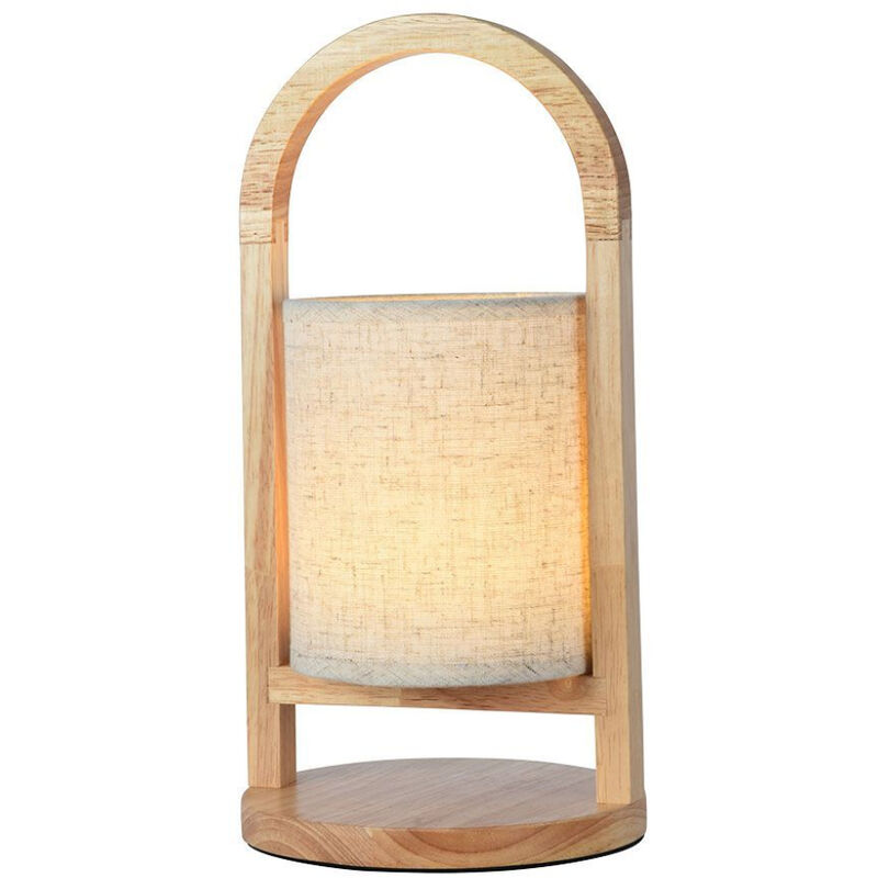 foto del prodotto lampada led da tavolo 1.5w 160320mm beige ricaricabile, touch dimmerabile bianco caldo v tac