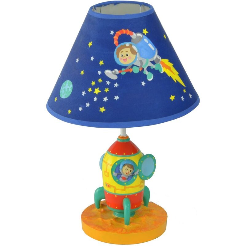 foto del prodotto lampada led da tavolo comodino bambini fantasy fields outer space td 12335ae