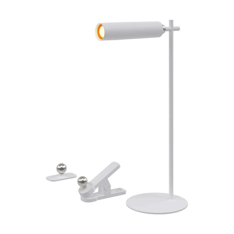 foto del prodotto lampada led da tavolo magnetica 3w ricaricabile con usb c touch dimmerabile 4000k colore bianco sku-23041