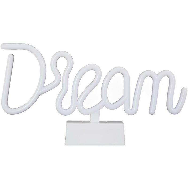foto del prodotto lampada led dream con effetto neon