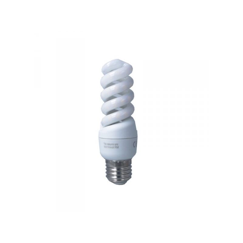 foto del prodotto lampada led e27 spirale 8w 720lm bianco neutro 4200k d38x122mm