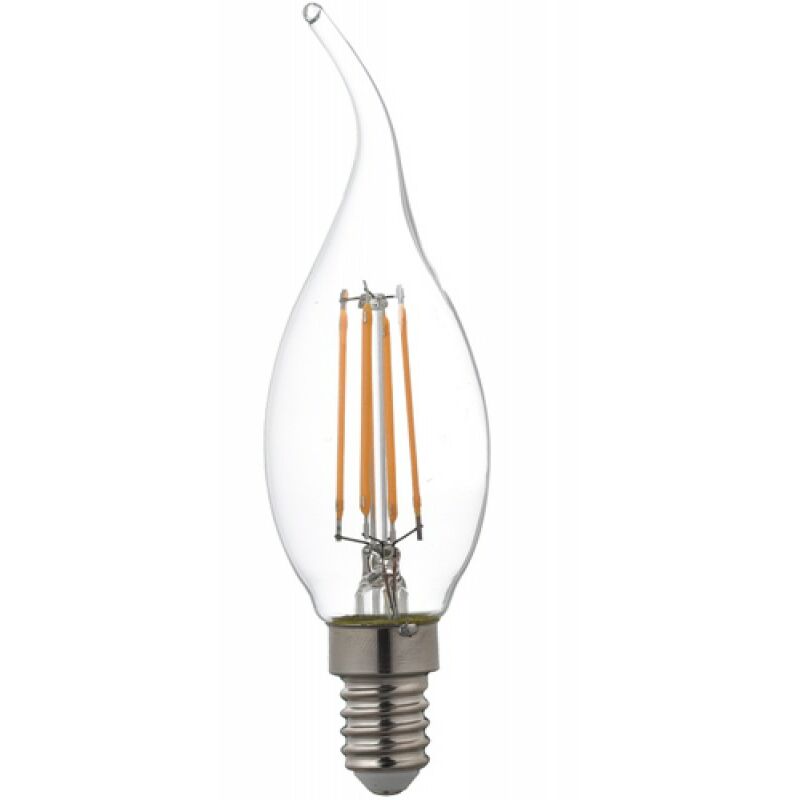 foto del prodotto lampada led filamento maurer colpo di vento e14 4,5w 470lm 2700k l.calda