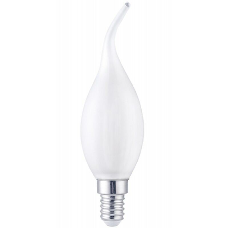 foto del prodotto lampada led filamento maurer colpo di vento milky e14 4,5w 470lm 2700k