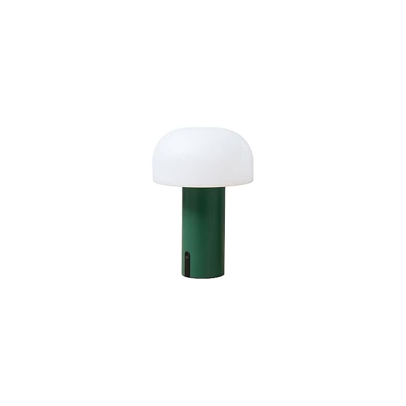 foto del prodotto lampada led fungo ricaricabile e dimmerabile verde