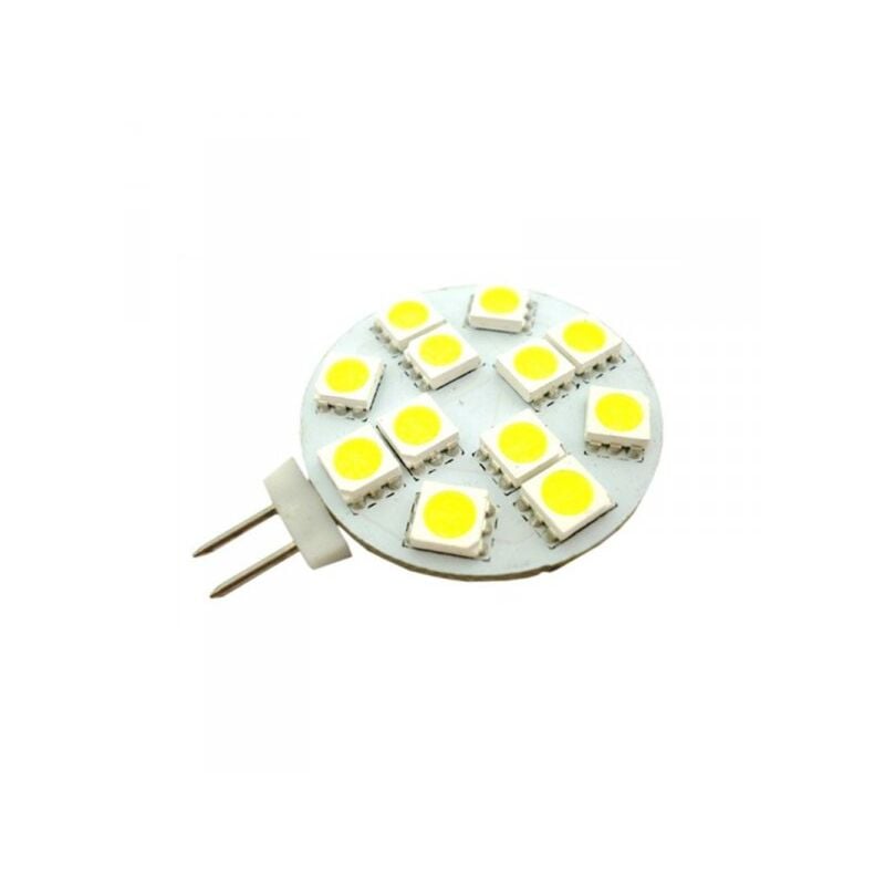foto del prodotto lampada led g4 bispina 10v 30v bianco caldo per camper casa camion 12v e 24v
