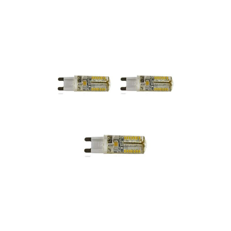 foto del prodotto lampada led g9 3.5w 220v equivalente 30w bianco hot 3000k lot de 3