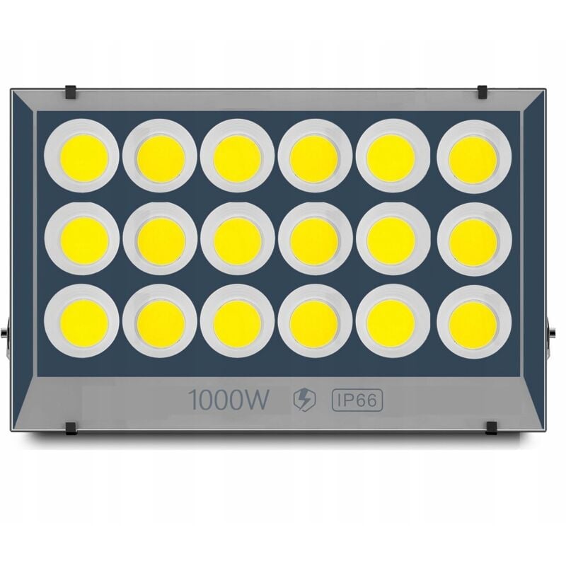 foto del prodotto lampada led garage 1000w 230 strada officina soffitto costruzione alogena