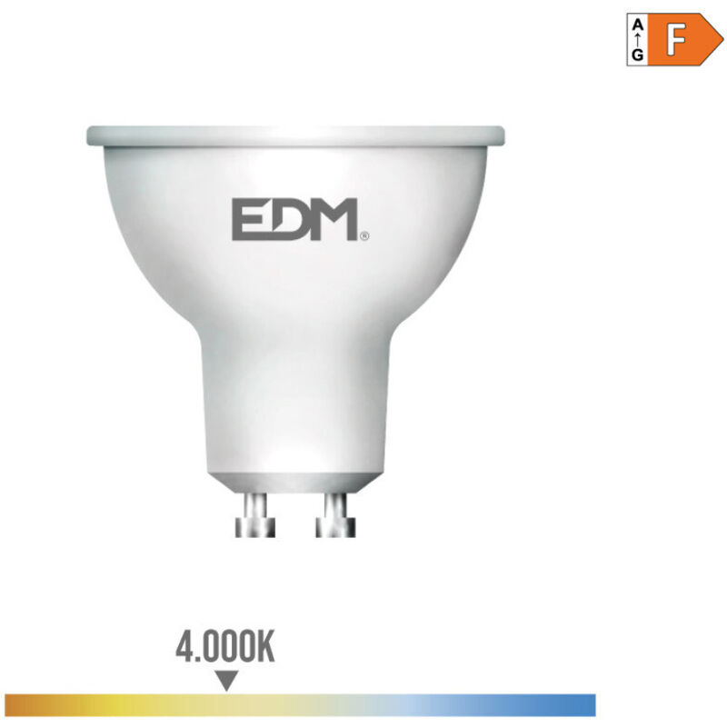 foto del prodotto lampada led gu10 5w 450 450lm 4000 4000kfralatn luce del giorno 5x5,5cm