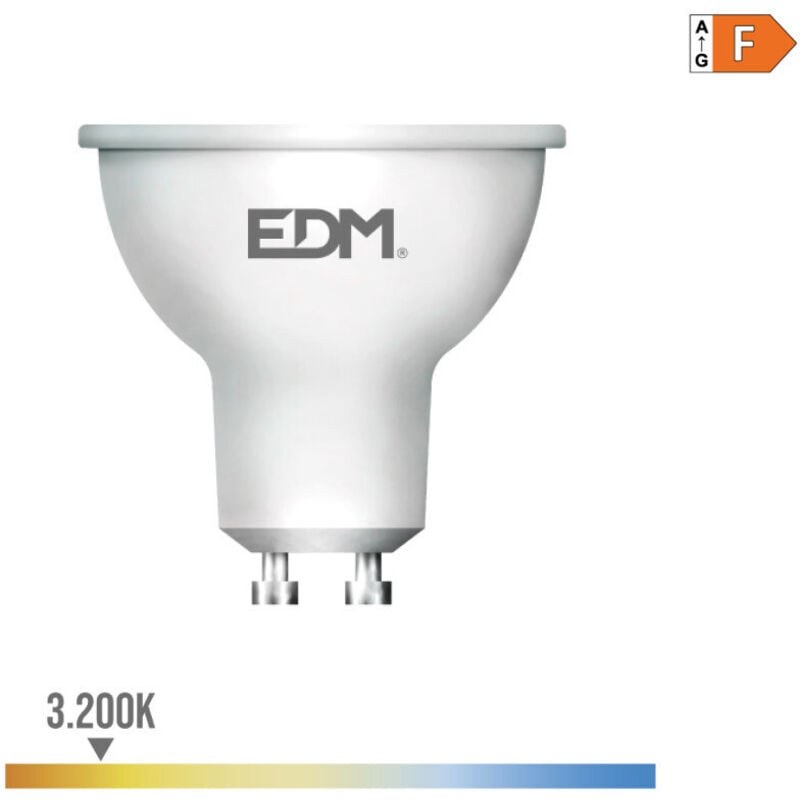 foto del prodotto lampada led gu10 7w 550 550lmfralatn 3200kfralatn luce calda 45 45 5x5,5cm