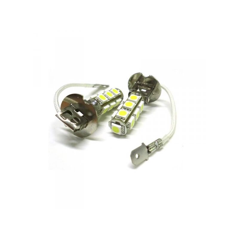 foto del prodotto lampada led h3 13 smd 5050 luci fendinebbia bianco 12v
