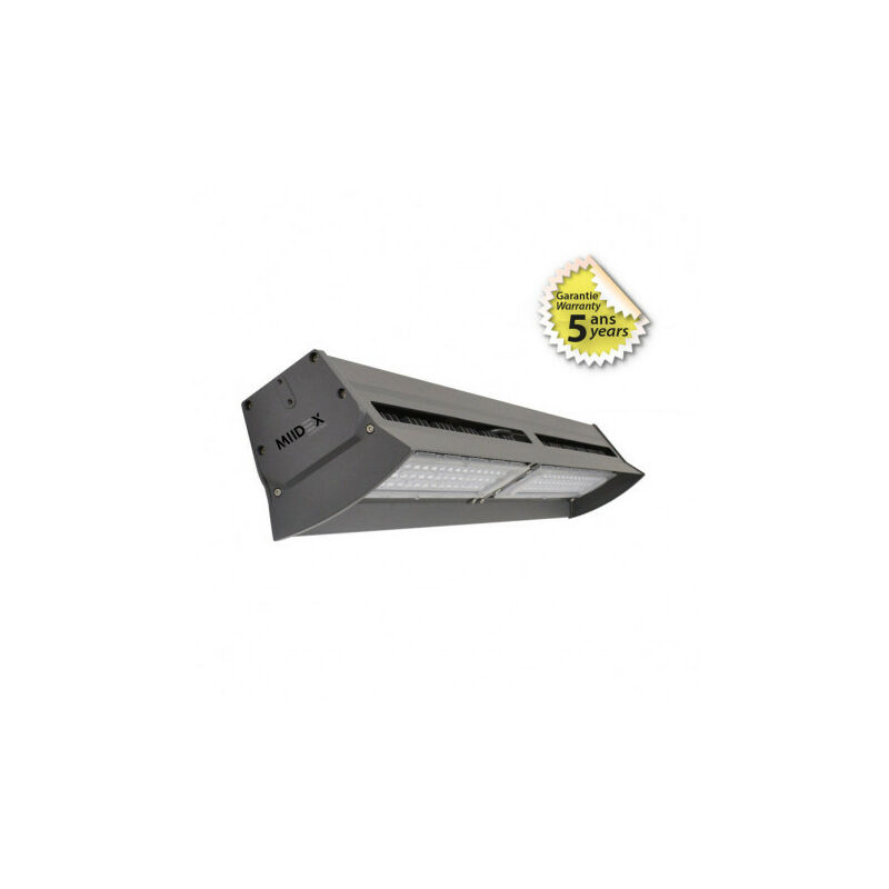 foto del prodotto lampada led industriale integrata ac220 240v 150w 16500lm 40x80 925x155mm impermeabile ip44 ik08 bianco naturale 4000k
