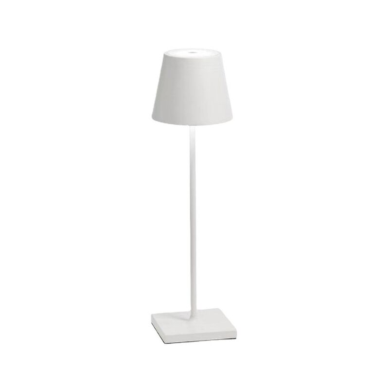 foto del prodotto lampada led, interruttore touch, alta luminosit , lampada da tavolo wireless, dimmerabile, lampada da scrivania ricaricabile, moderna e semplice,