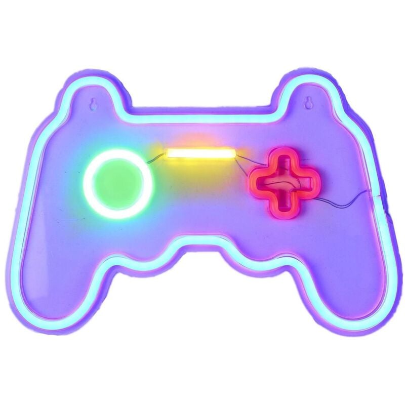 foto del prodotto lampada led joystick pad per console