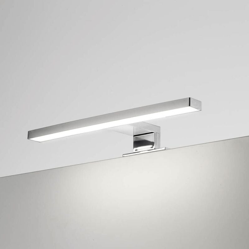foto del prodotto lampada led kyra per bagno 600 mm cromata