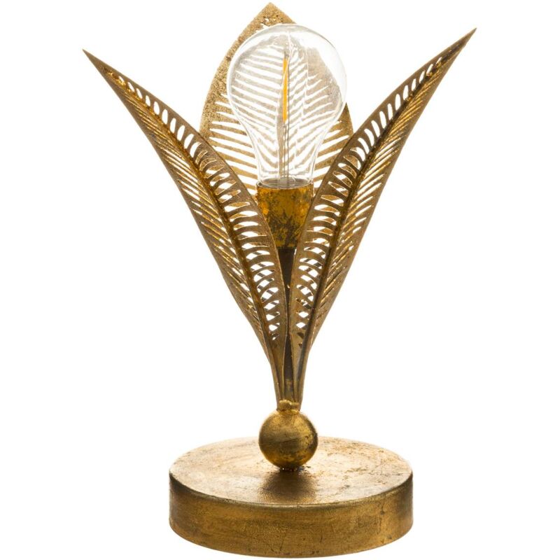 foto del prodotto lampada led leaf oro h25cm atmosphera cr ateur d int rieur