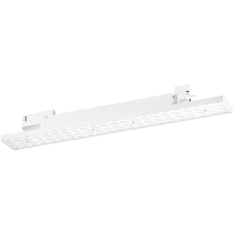 foto del prodotto lampada led lineare maxwell con adattatore trifase bianco 25w 3000k luce calda 