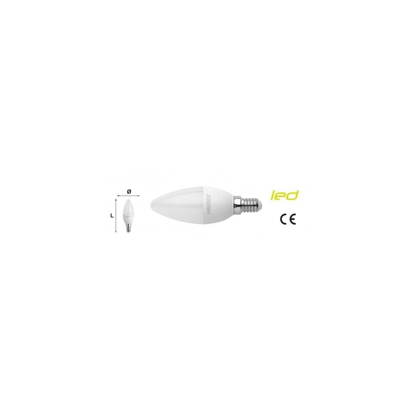 foto del prodotto lampada led maurer oliva smer. e14 4,5w 470l 6500k l.fredda