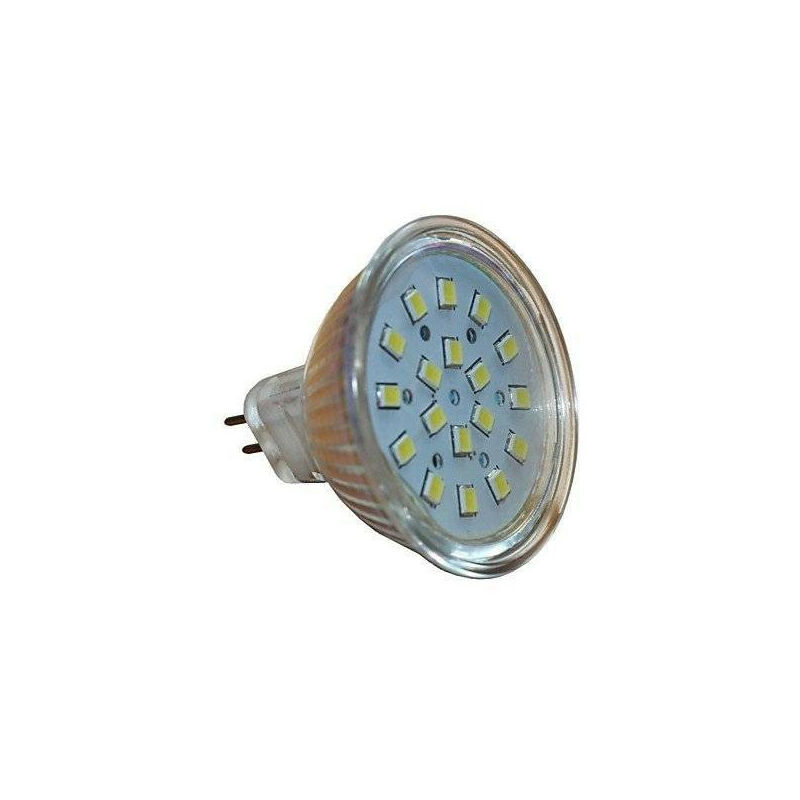 foto del prodotto lampada led mr16 2.5w dc12v 230lm bianco hot 3000k