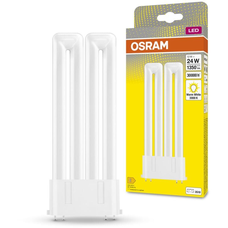 foto del prodotto lampada led osram dulux f24 em, 12w, 1350lm, 3000k