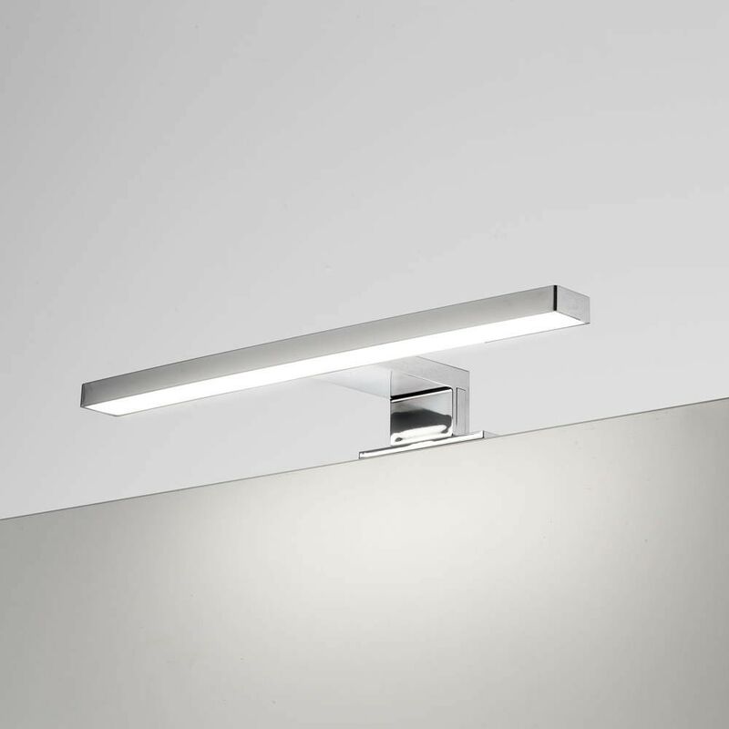 foto del prodotto lampada led per bagno 600 mm cromata kyra