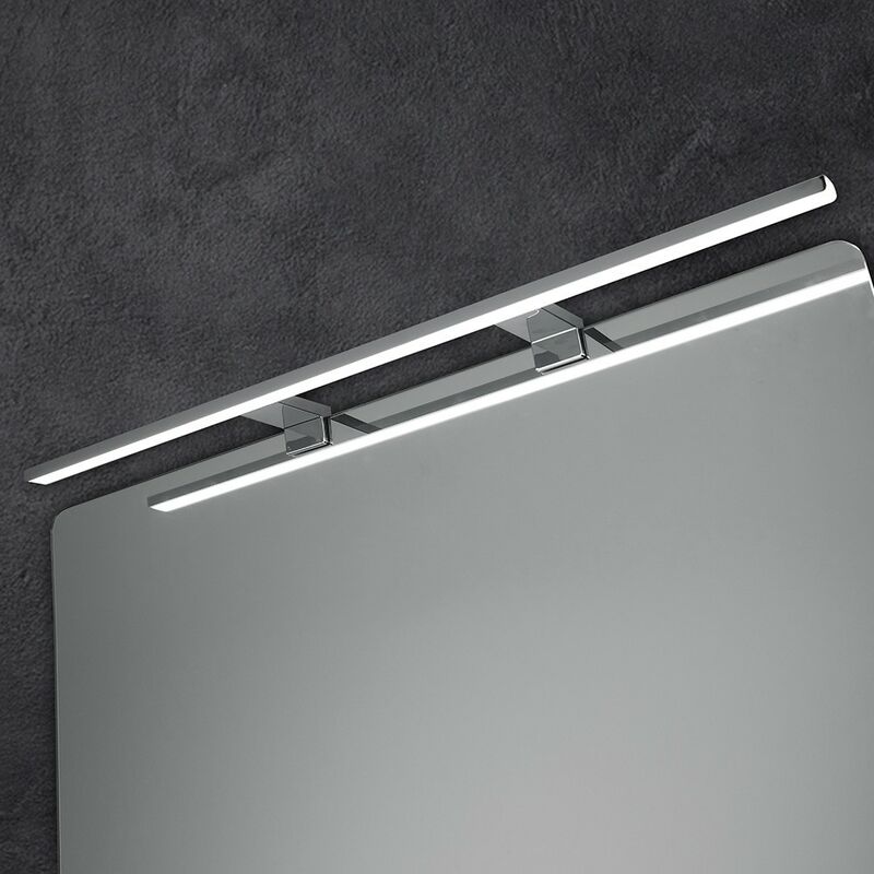 foto del prodotto lampada led per specchio 75 cm luce naturale e doppia installazione