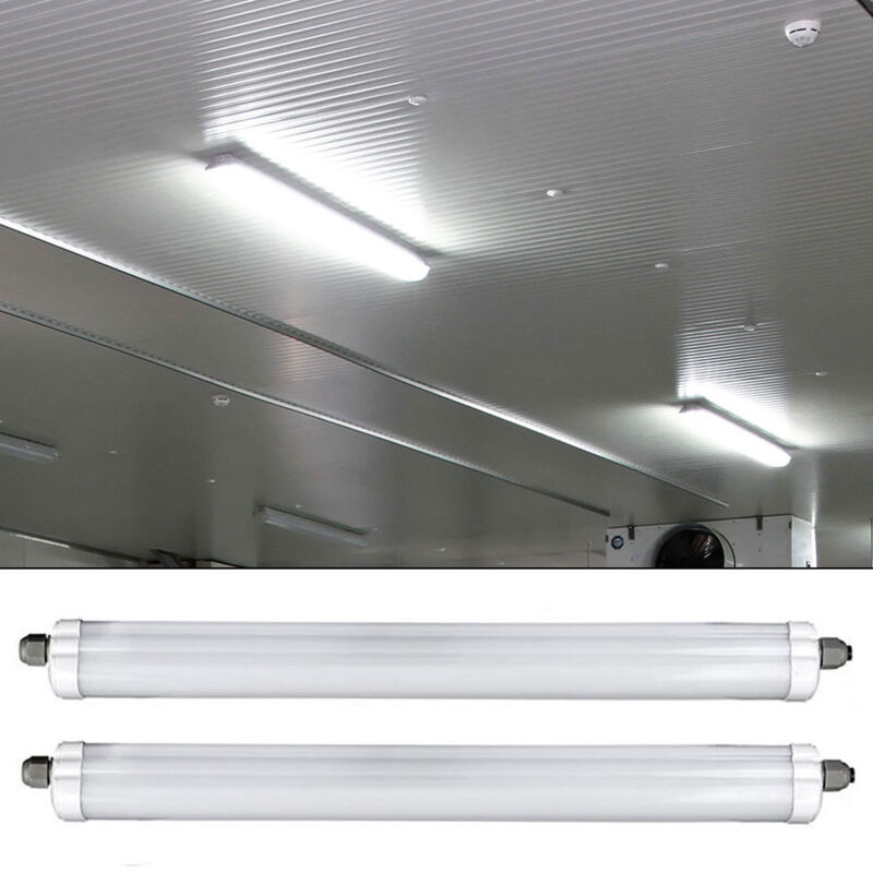 foto del prodotto lampada led per vasca, lampada ingresso, luce garage, luce ambienti umidi, lampada da soffitto, protetta contro i getti d acqua, 48w 5760lm 6500k