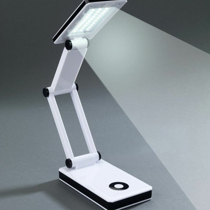 foto del prodotto lampada led pieghevole bianco