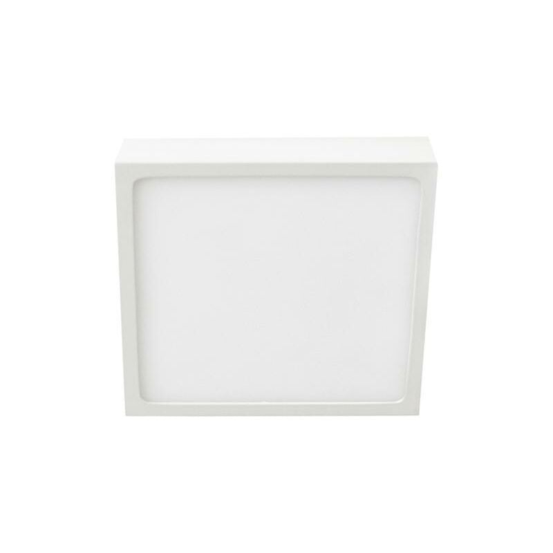 foto del prodotto lampada led plafoniera 6w ip44 4000k quadrata luce naturale stone 2044 n