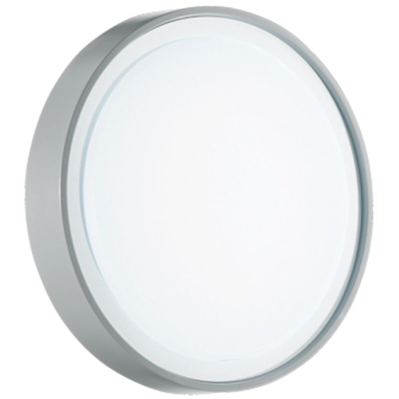 foto del prodotto lampada led plafoniera da esterno grigio d25 aidi 15w ip65