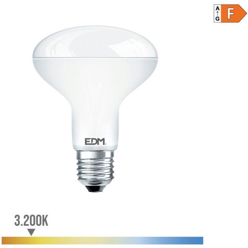 foto del prodotto lampada led r80 e27 10 10w 932lmfralatn luce calda 8x11cmfralatn edm