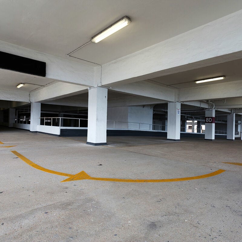 foto del prodotto lampada led resistente all umidit 157,5 cm lampada led da officina per garage con tubo led bianco freddo lampada da bagno a led 22 watt, 1xt8 2000lm