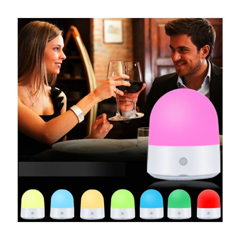 foto del prodotto lampada led rgb portatile compi touch 3w ip44