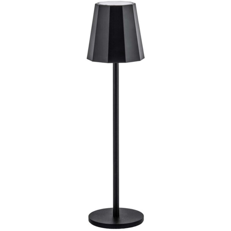foto del prodotto lampada led ricaricab. da tavolo pollicino nero 12 pezzi