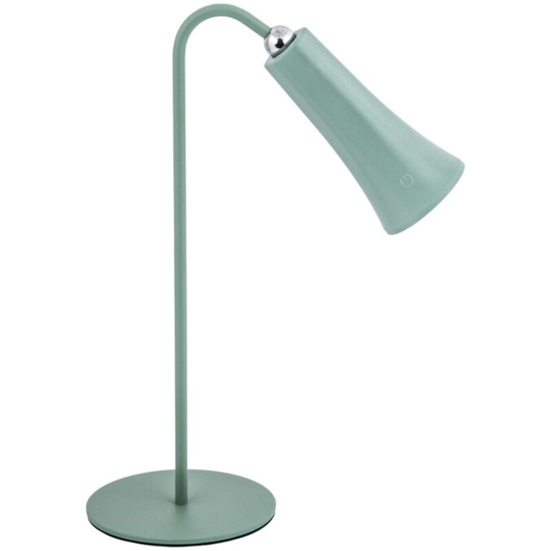 foto del prodotto lampada led ricaricabile da tavolo alice verde 12 pezzi