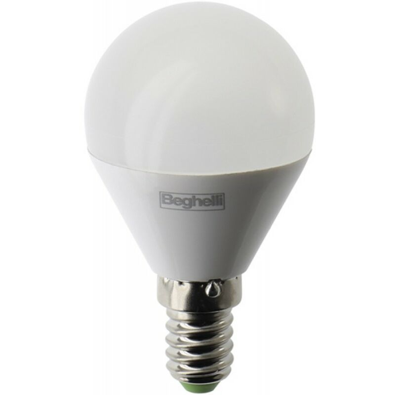 foto del prodotto lampada led sfera e14 7w 3000k beghelli superled 58064