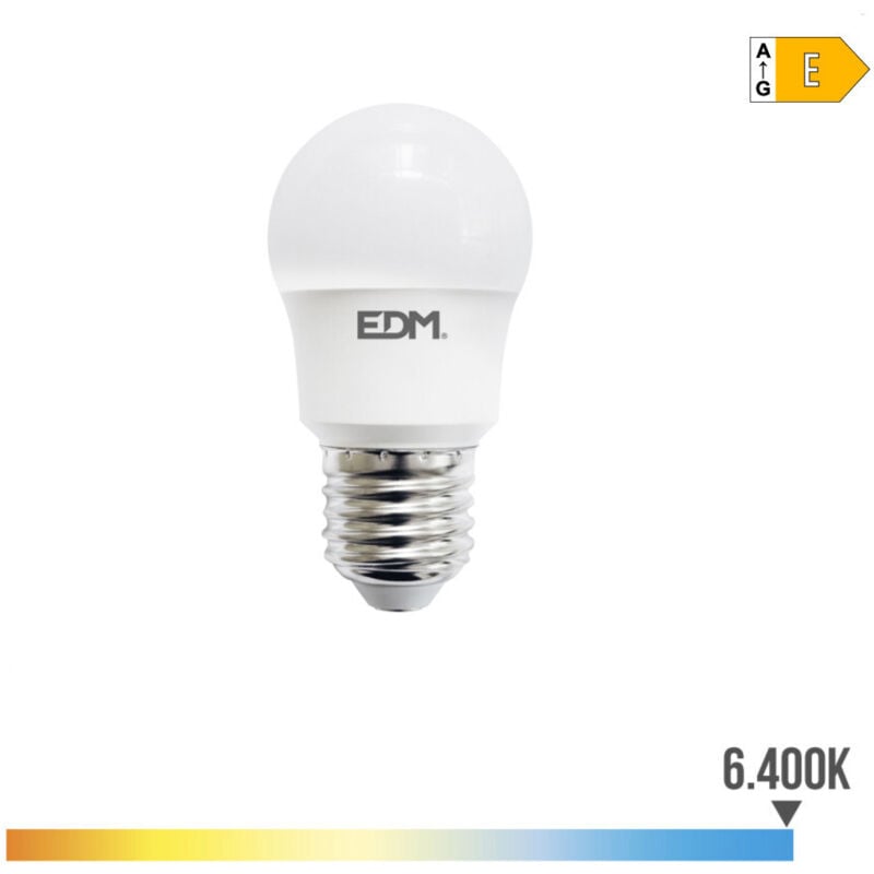 foto del prodotto lampada led sferica e274 8,5w 1000 1000lmfralatn luce fredda 4,5x8,6cm