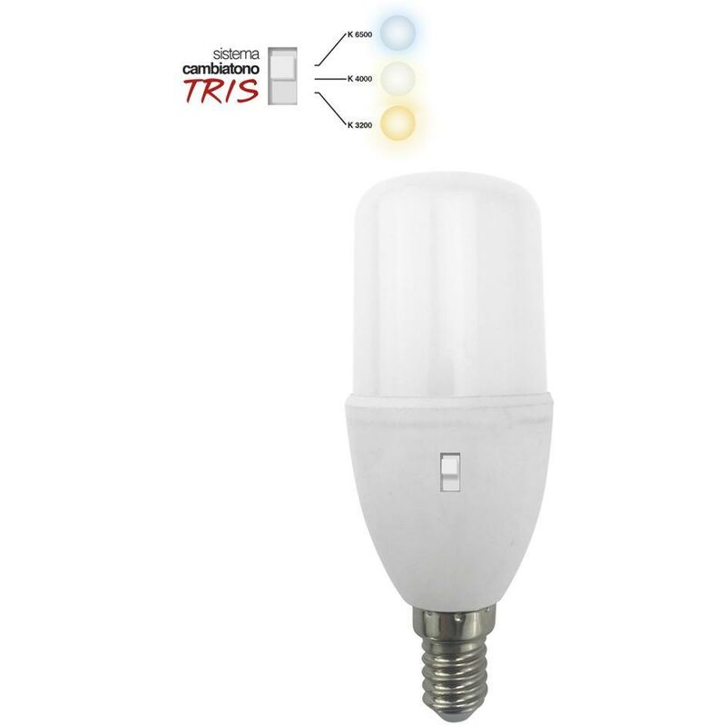 foto del prodotto lampada led slim 11w e14 con sistema cambiatono stone 11071 bnc