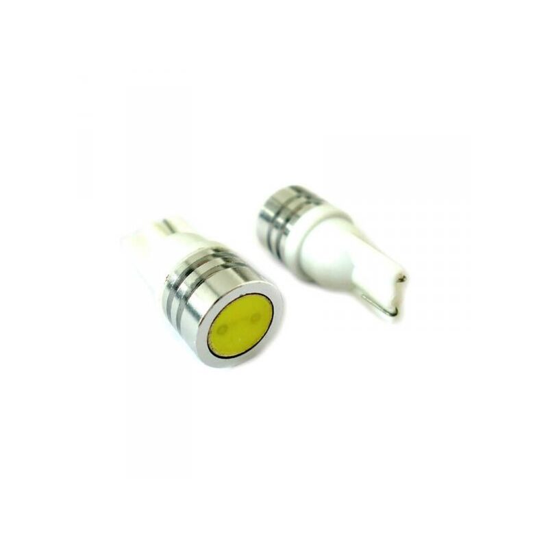 foto del prodotto lampada led t10 w5w 1 cob da 1w bianco luci posizione 12v