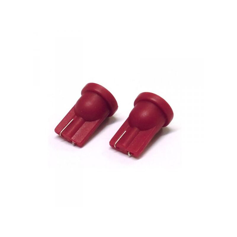 foto del prodotto lampada led t10 w5w 1 smd 5050 rosso 12v