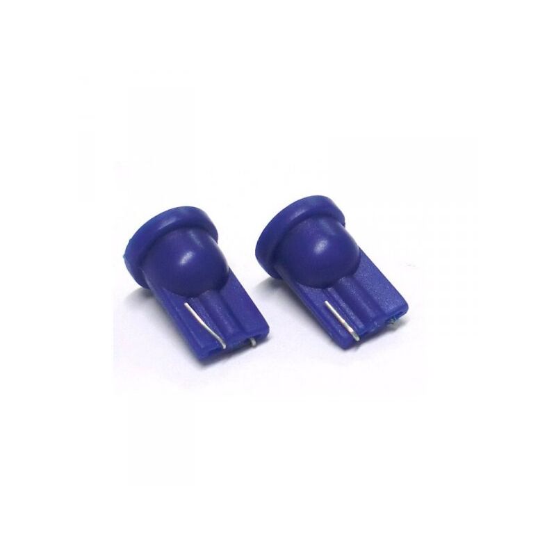 foto del prodotto lampada led t10 w5w 1 smd blue blu luci posizione 12v