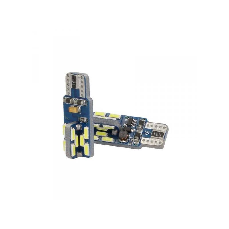 foto del prodotto lampada led t10 w5w canbus pro 12v 24 smd 4014