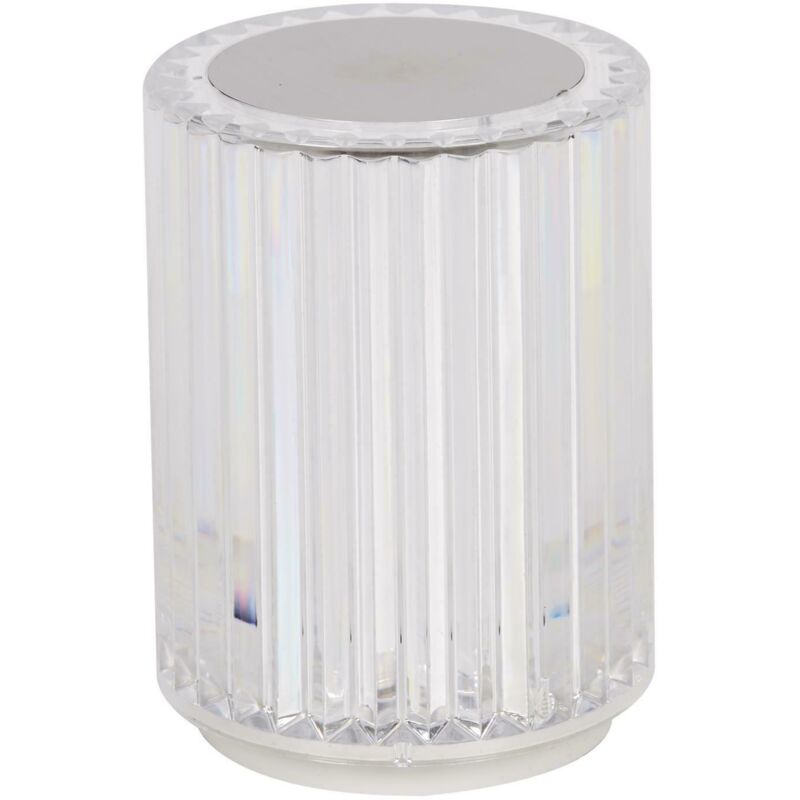 foto del prodotto lampada led verticale in cristallo che cambia colore