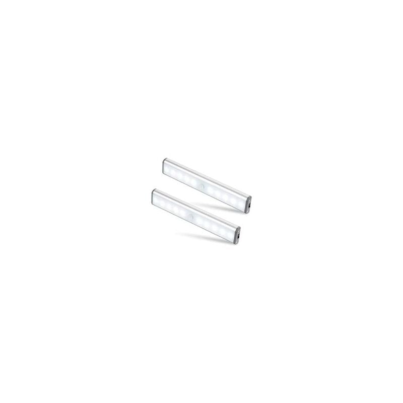 foto del prodotto lampada led wireless, ricaricabile tramite usb confezione da 2, sensore di movimento, 2 modalit di illuminazione luce notturna per bambini, luce