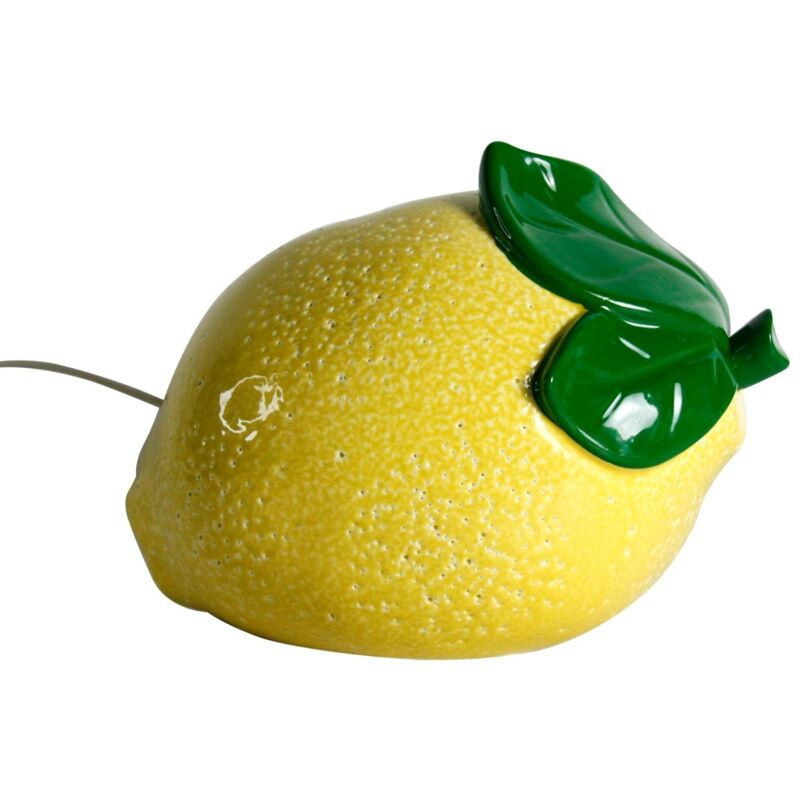foto del prodotto lampada lemon illuminazione in porcellana per la decorazione della casa e ambienti accoglienti