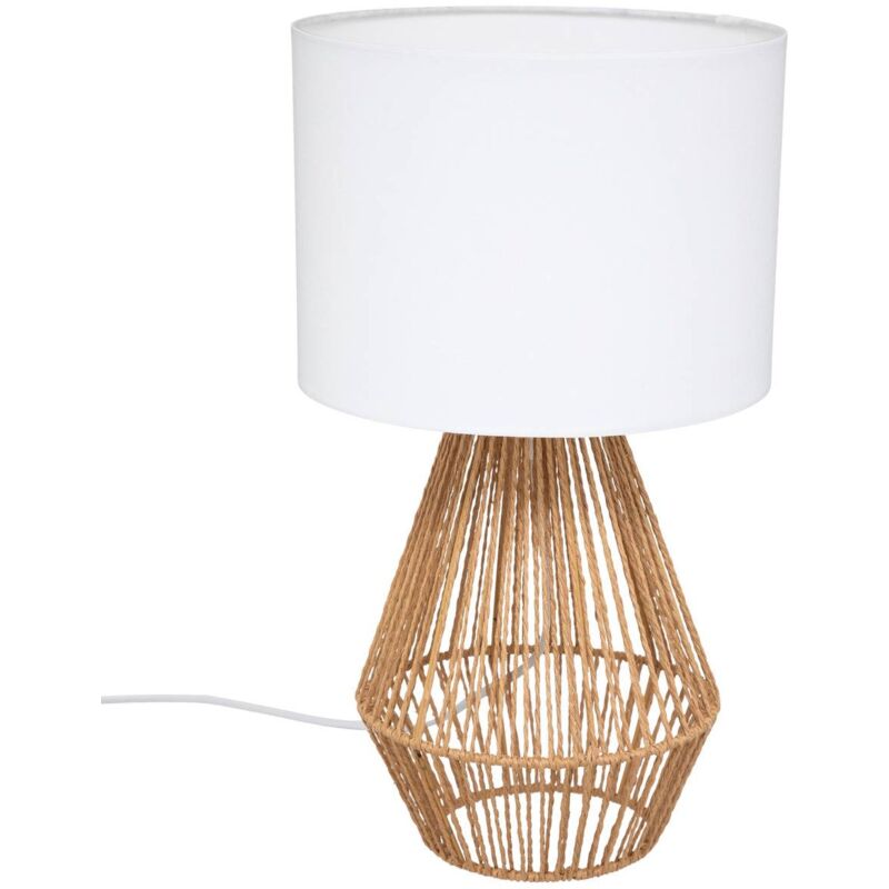 foto del prodotto lampada lila beige h40cm atmosphera cr ateur d int rieur