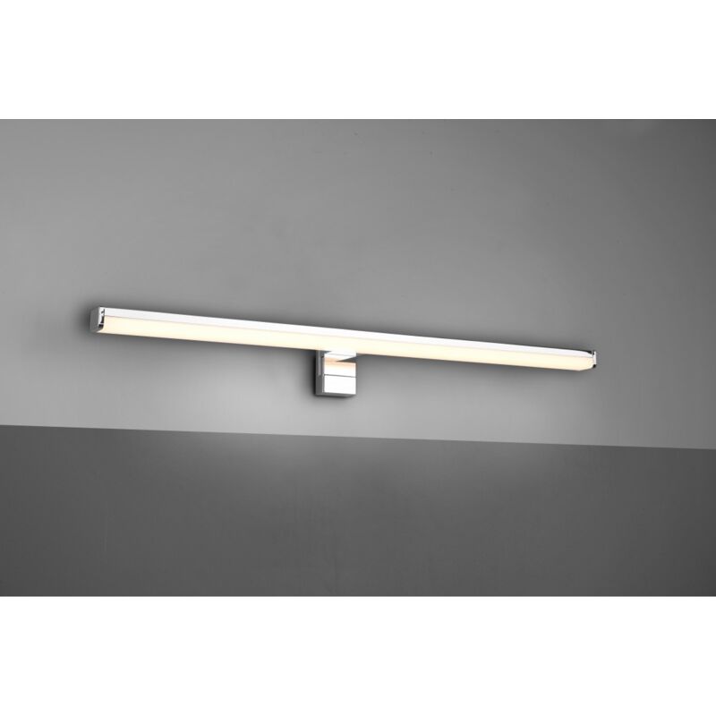 foto del prodotto lampada lineare da specchio lino led cromo ip44 trio lighting